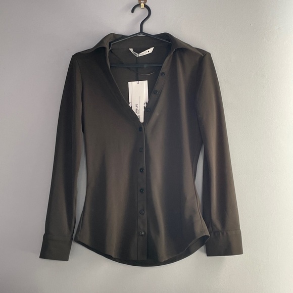 NWT Zara Button-Up Longsleeves - Picture 5 of 9